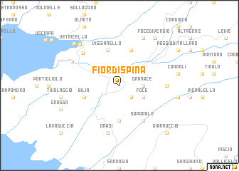 map of Fior di Spina