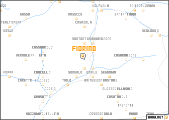map of Fiorino