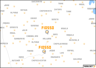 map of Fiosso