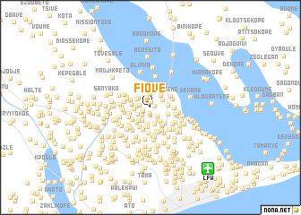 map of Fiové