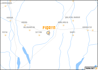 map of Fīqayn