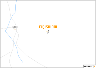 map of Fiqishinni