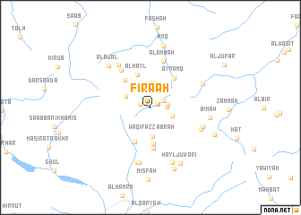 map of Firā‘ah