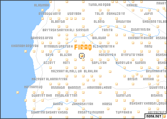 map of Firāq