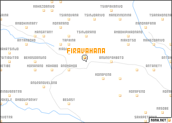 map of Firavahana