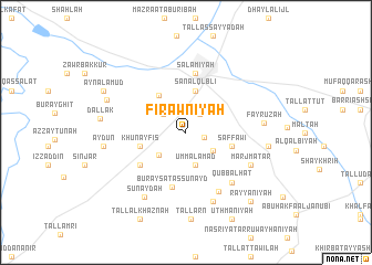 map of Fir‘awnīyah