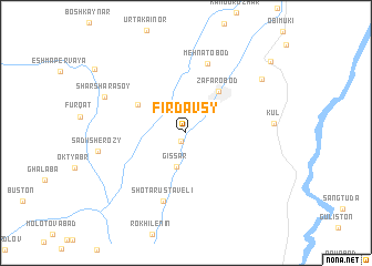 map of Firdavsy