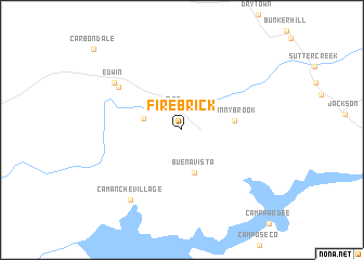 map of Firebrick