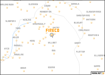 map of Fireco