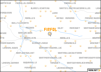 map of Firfol