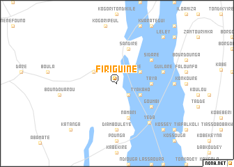 map of Firiguine