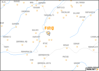 map of Fırıq