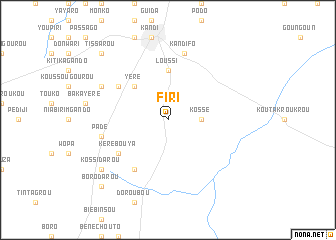 map of Firi