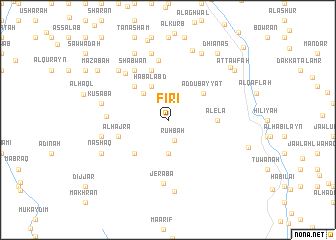 map of Firi‘