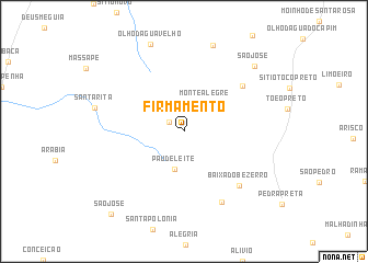 map of Firmamento