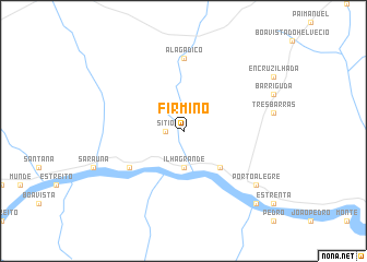 map of Firmino