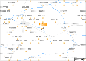 map of Firmi