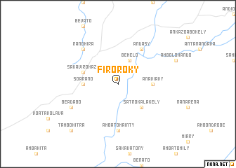map of Firoroky