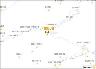 map of Firovo