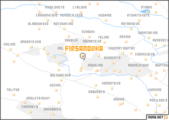 map of Firsanovka
