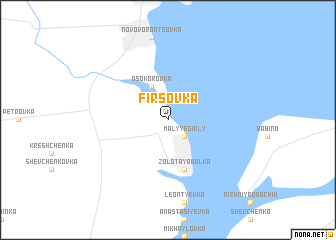 map of Firsovka