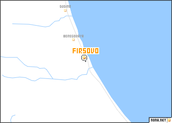 map of Firsovo