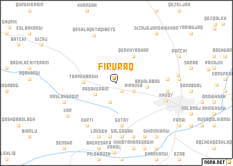 map of Fīrūraq