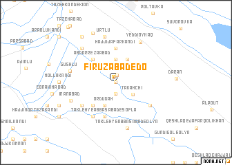 map of Fīrūzābād-e Do