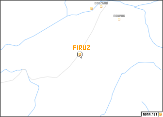 map of Fīrūz