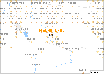 map of Fischbachau