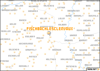 map of Fischbach-lès-Clervaux