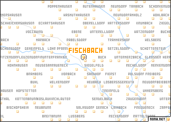 map of Fischbach