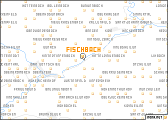 map of Fischbach