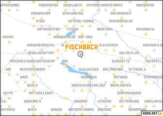 map of Fischbach