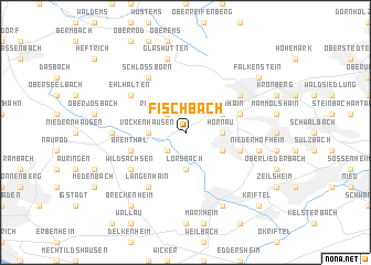 map of Fischbach