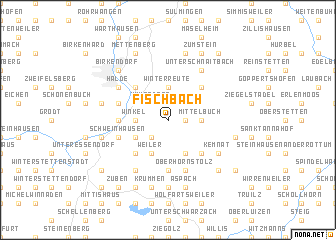 map of Fischbach