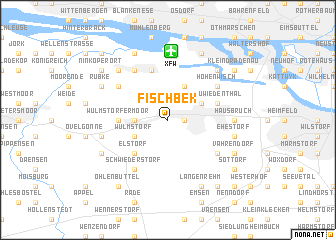 map of Fischbek