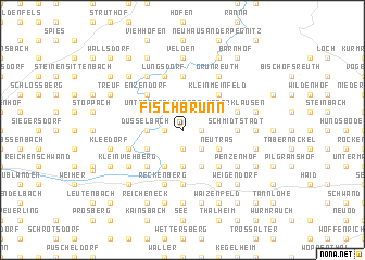 map of Fischbrunn