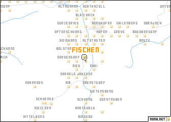 map of Fischen