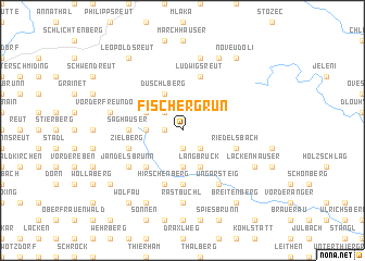 map of Fischergrün