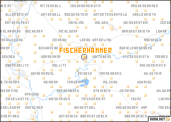 map of Fischerhammer