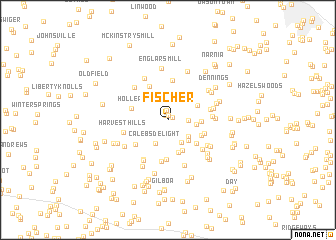 map of Fischer