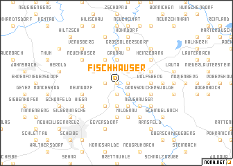 map of Fischhäuser