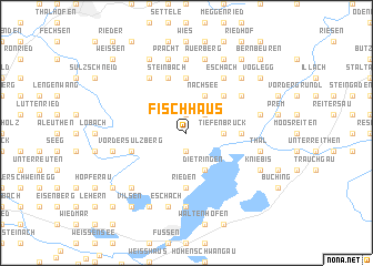 map of Fischhaus