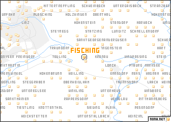 map of Fisching