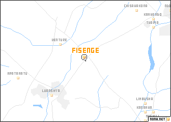 map of Fisenge