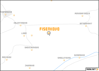 map of Fisenkovo