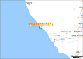 map of Fiserenamasay