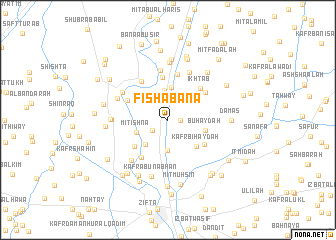 map of Fīsha Banā