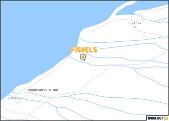 map of Fishels